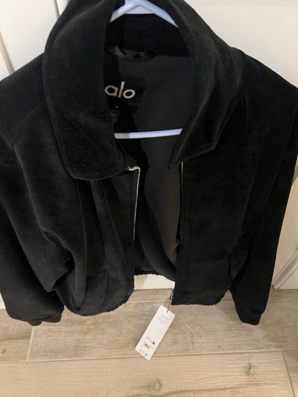 ALO Yoga Micro Corduroy On Duty Jacket NWT